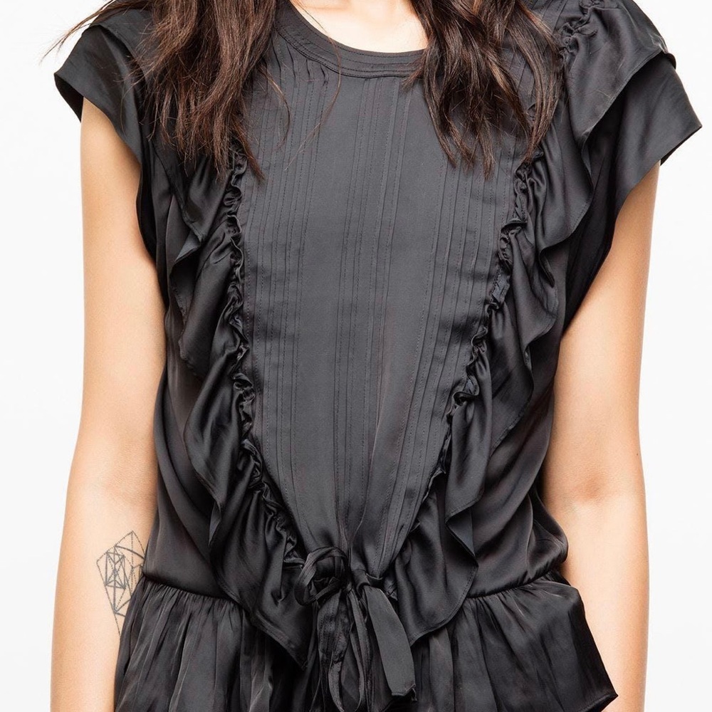 Zadig & Voltaire // Toundra Ruffle Blouse